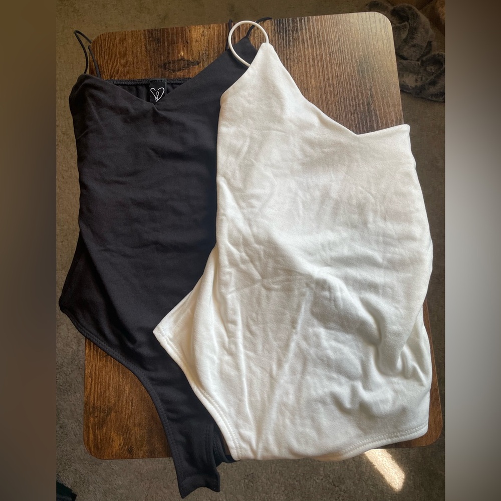 Windsor Black & White Bodysuit set